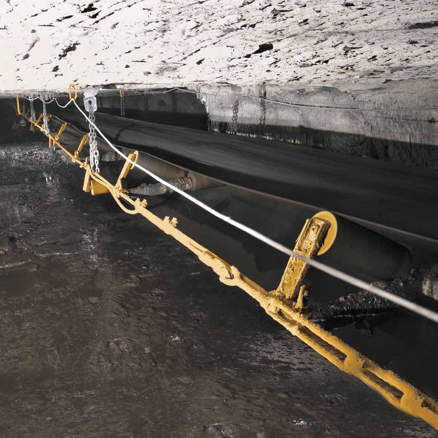 Канатно-ленточный конвейер