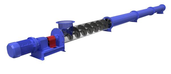 Конвейер для механической транспортировки цемента
